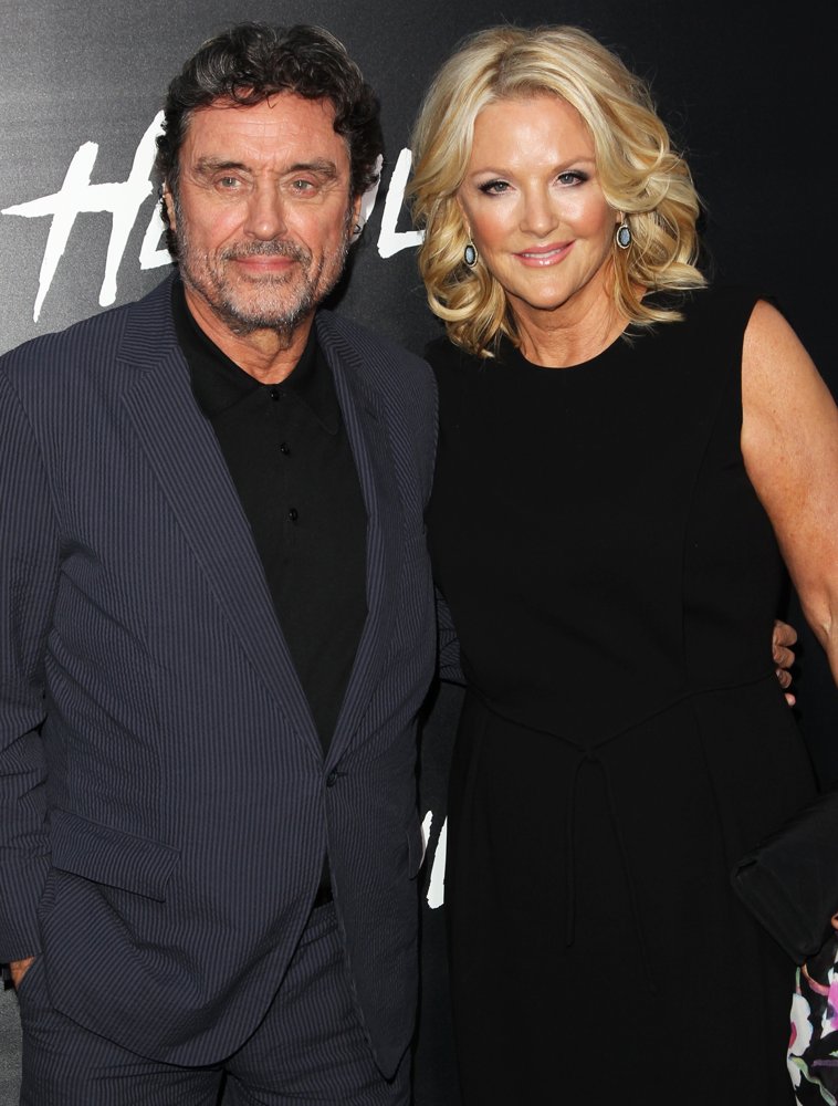 Ian McShane;Gwen Humble;<br>Los Angeles Premiere of Hercules - Arrivals