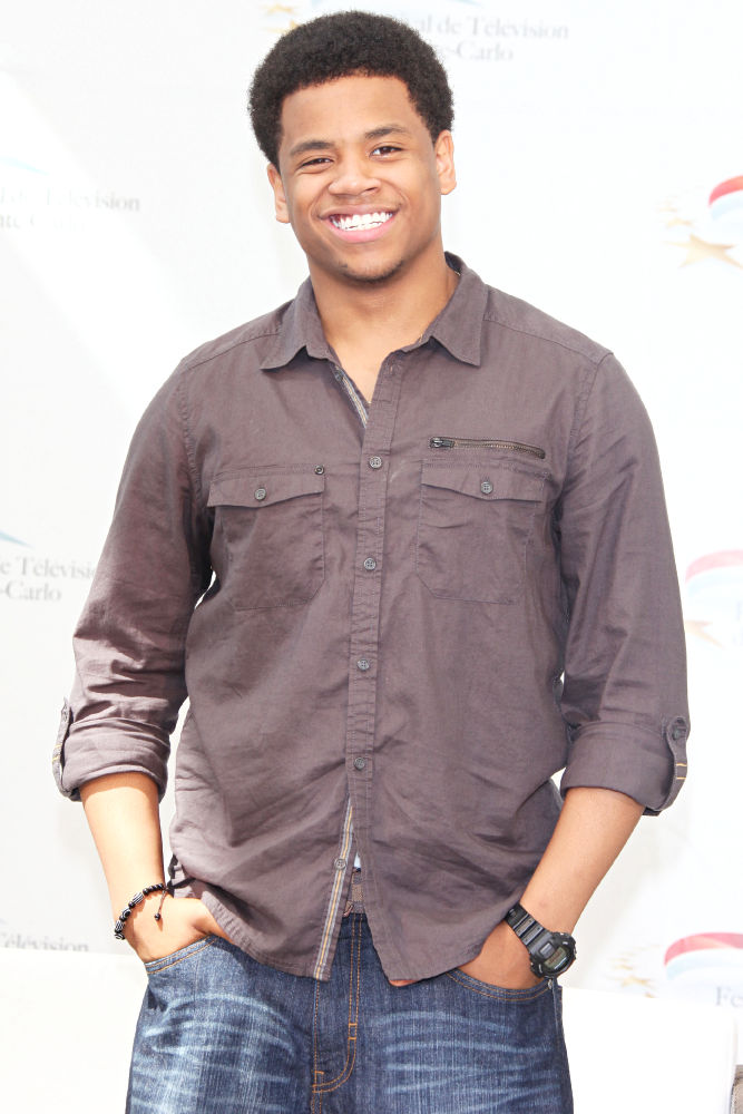Tristan Wilds;<br>50th Monte Carlo TV Festival - '90210' - Photocall
