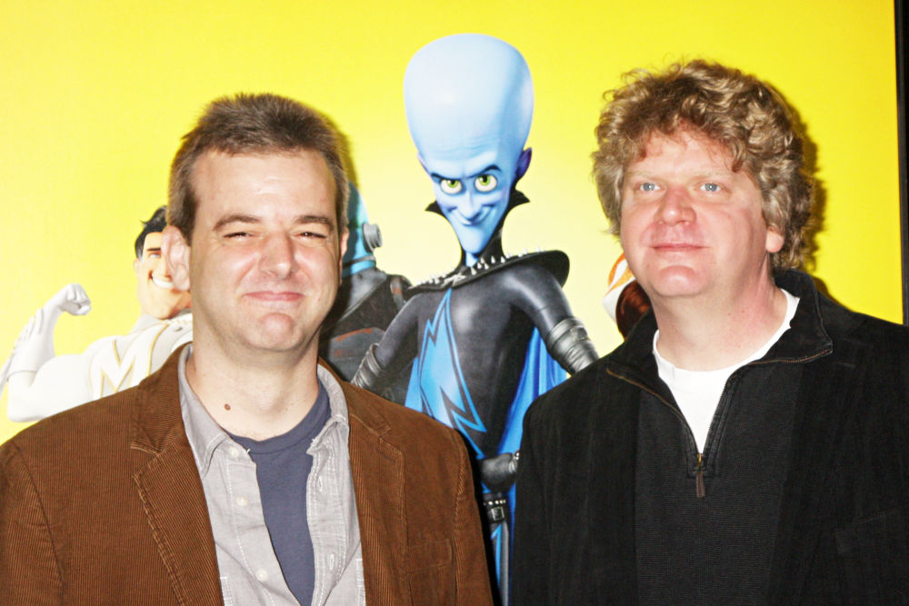 Brent Simons;Alan J. Schoolcraft;<br>Los Angeles Premiere of 'Megamind'