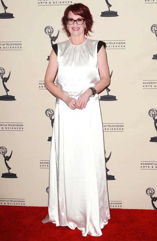 Megan Mullally;<br>2012 Creative Arts Emmy Awards - Press Room