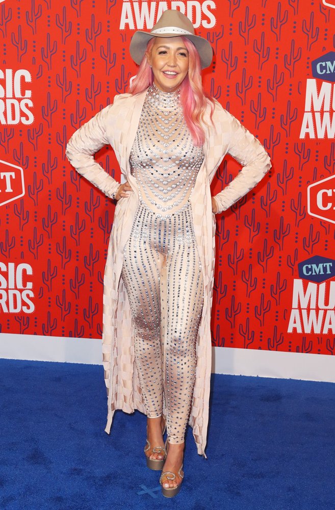 Meghan Linsey;<br>2019 CMT Music Awards - Arrivals