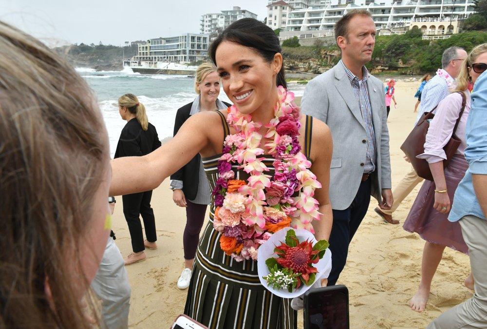 Duke of Sussex and Duchess of Sussex Visit Bondi Beach