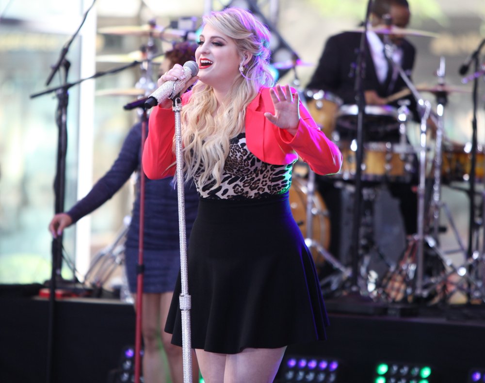 Meghan Trainor;<br>Meghan Trainor Performing Live During The Today Show's Toyota Concert Series