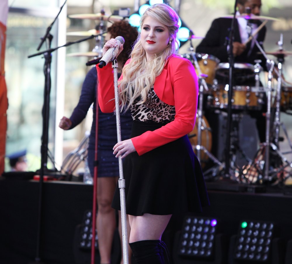Meghan Trainor;<br>Meghan Trainor Performing Live During The Today Show's Toyota Concert Series