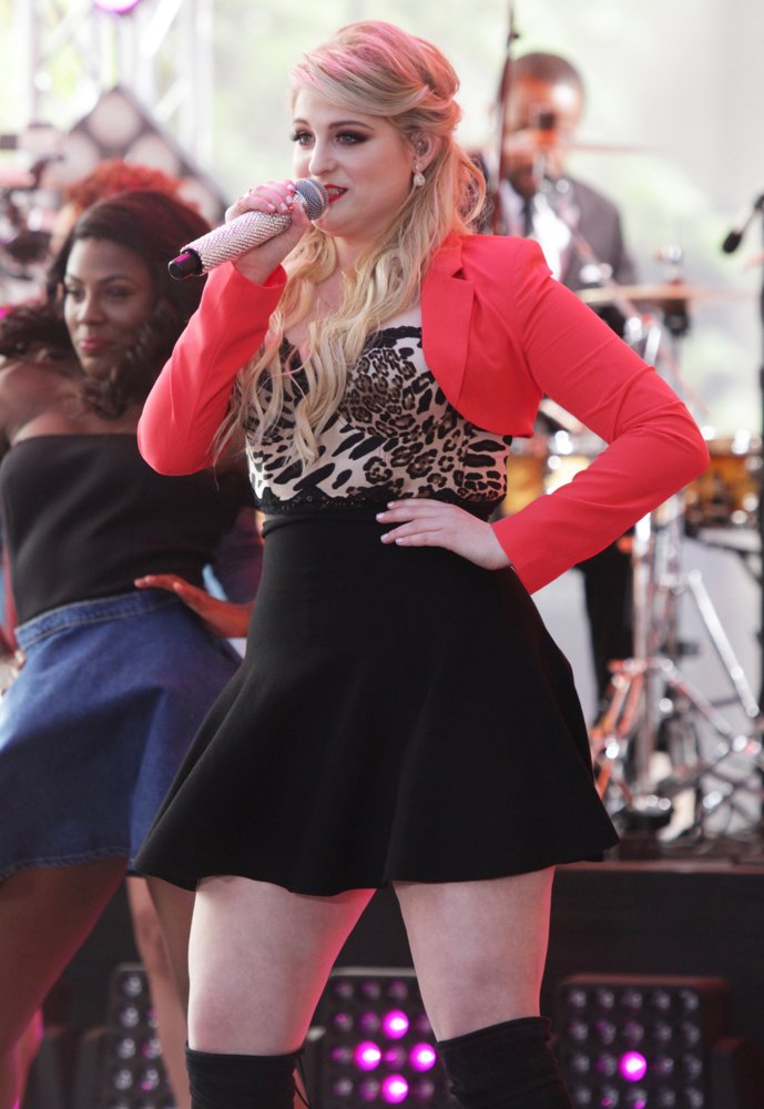 Meghan Trainor;<br>Meghan Trainor Performing Live During The Today Show's Toyota Concert Series