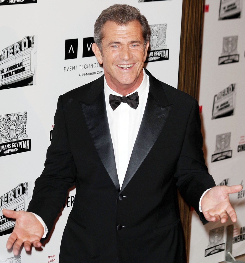 Mel Gibson;<br>25th American Cinematheque Award Honoring Robert Downey Jr. - Arrivals