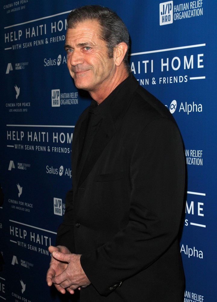 Mel Gibson;<br>Cinema for Peace Event Benefitting J-P Haitian Relief