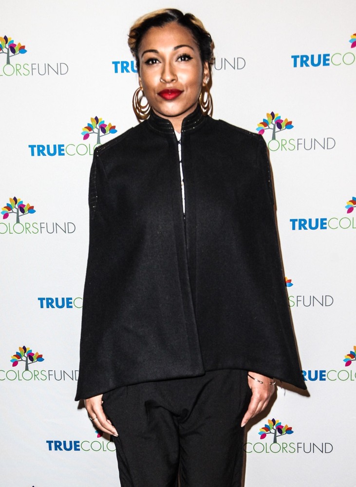 Melanie Fiona;<br>Cyndi Lauper and Friends: Home for The Holiday's Concert - Arrivals