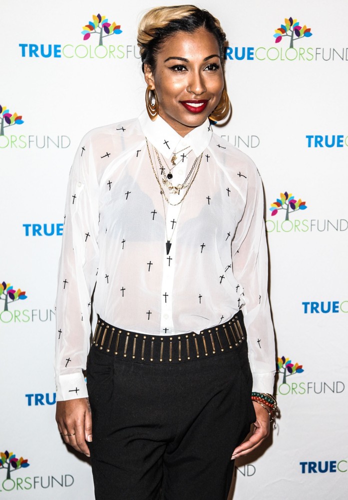 Melanie Fiona;<br>Cyndi Lauper and Friends: Home for The Holiday's Concert - Arrivals