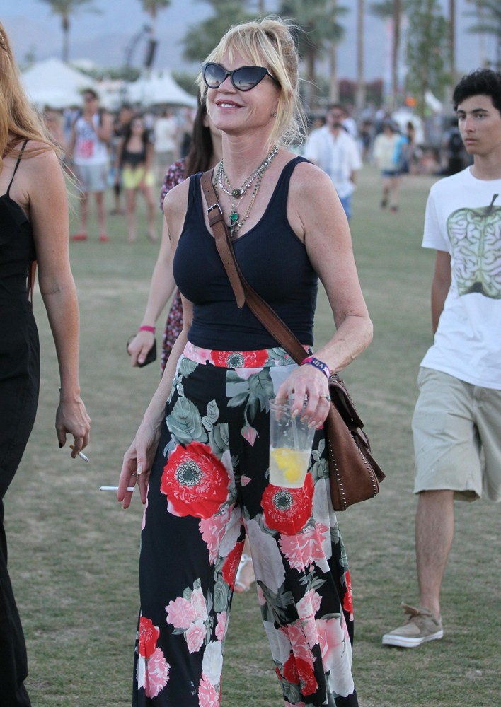 Melanie Griffith;<br>Celebrities at The 2012 Coachella Valley Music and Arts Festival - Week 2 Day 2