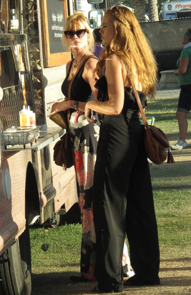 Melanie Griffith;<br>Celebrities at The 2012 Coachella Valley Music and Arts Festival - Week 2 Day 2