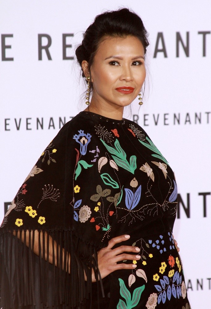 Melaw Nakehk'o;<br>Premiere of 20th Century Fox's The Revenant - Red Carpet Arrivals