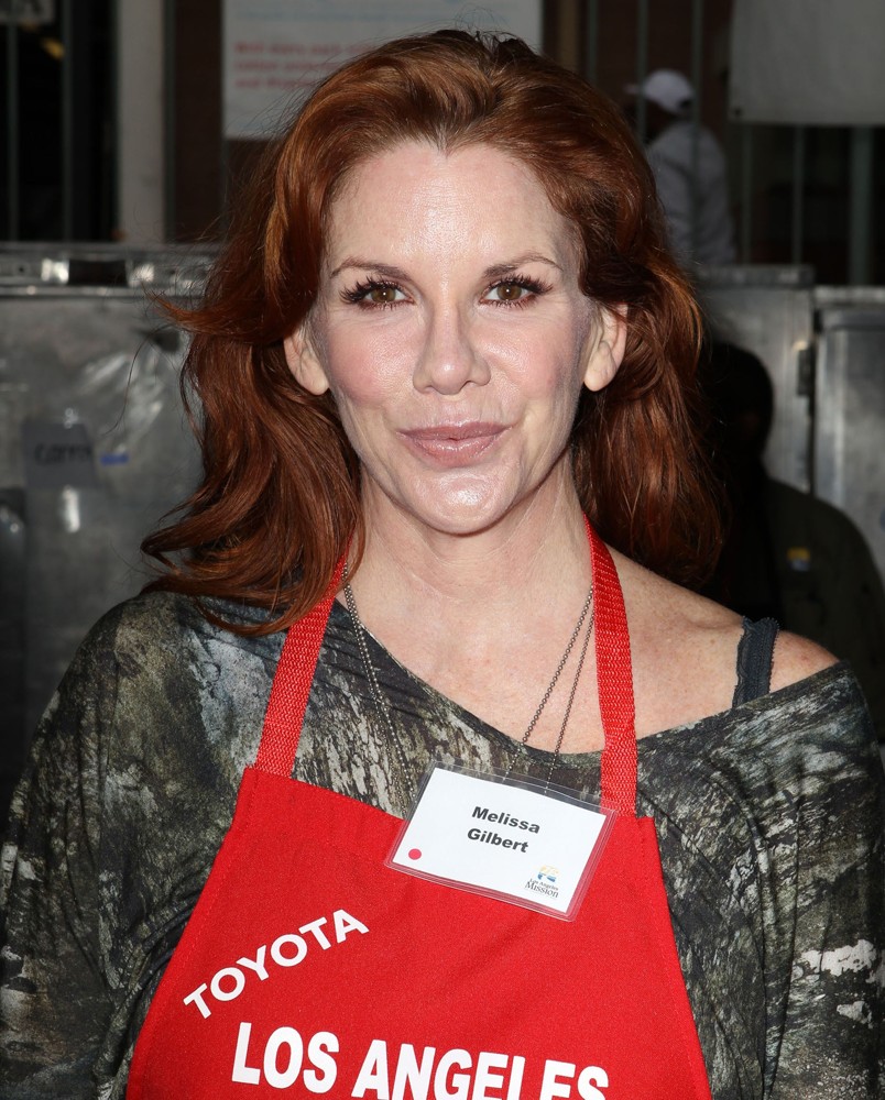 Melissa Gilbert;<br>Los Angeles Mission Christmas Eve for The Homeless