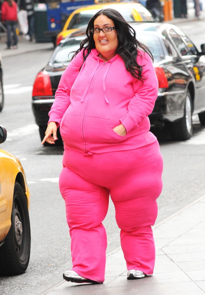 Melissa Gorga;<br>Melissa Gorga Goes Undercover for Entertainment Tonight and Wears a Fat Suit