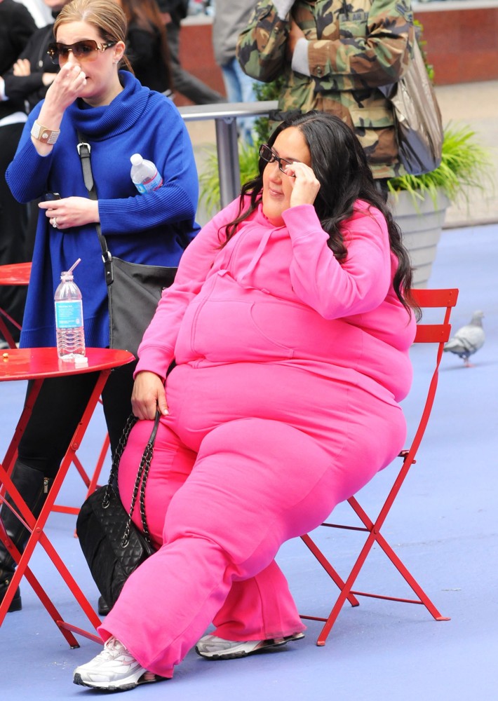 Melissa Gorga;<br>Melissa Gorga Goes Undercover for Entertainment Tonight and Wears a Fat Suit
