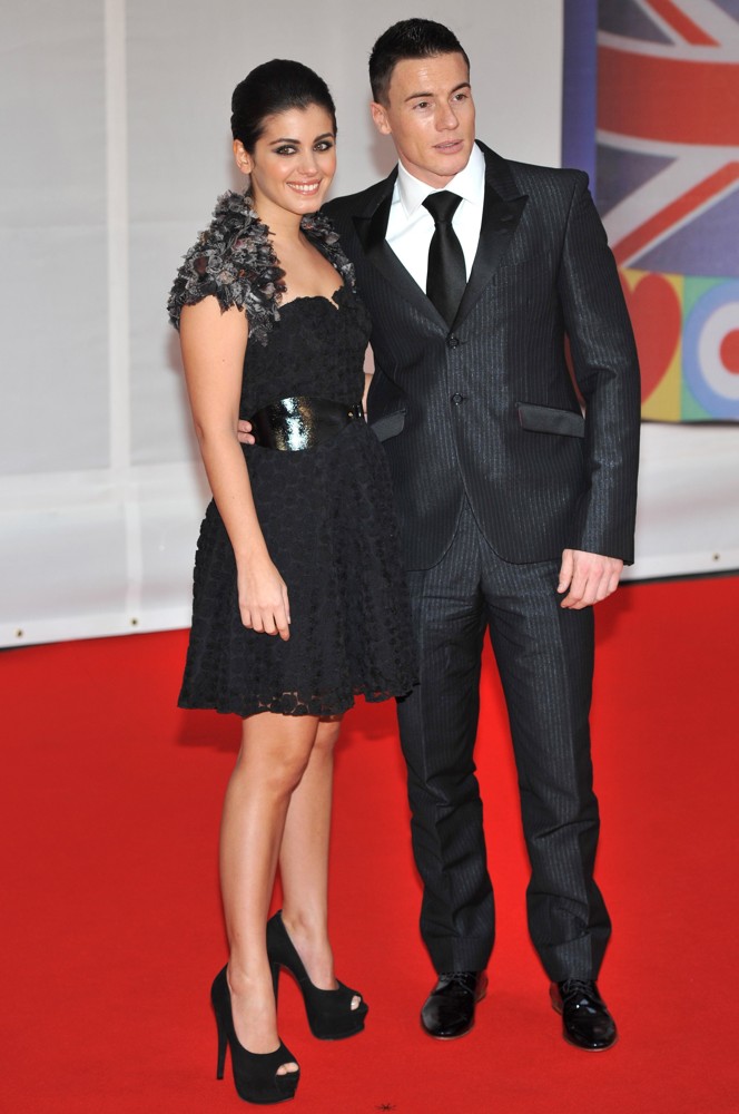 Katie Melua;James Toseland;<br>The BRIT Awards 2012 - Arrivals