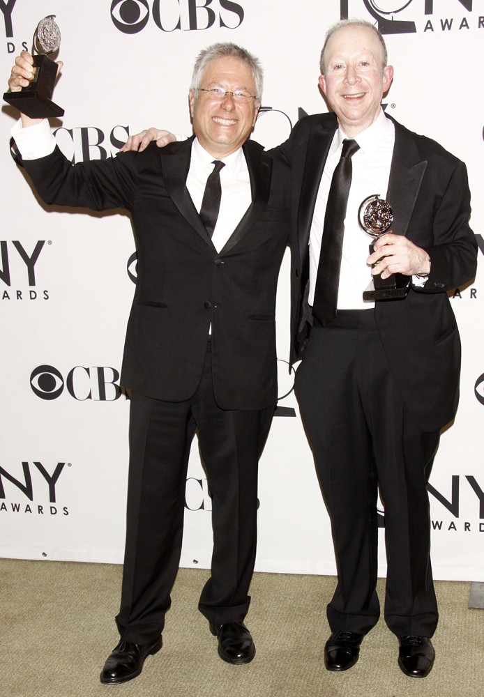 Alan Menken;Jack Feldman;<br>The 66th Annual Tony Awards - Press Room