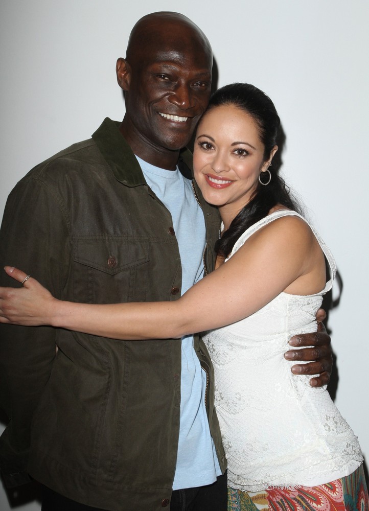 Peter Mensah;Marisa Ramirez;<br>Visual Impact Now Charity Event