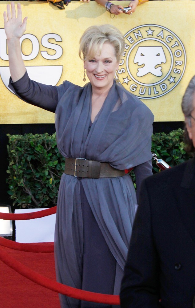 Meryl Streep;<br>The 18th Annual Screen Actors Guild Awards - Arrivals