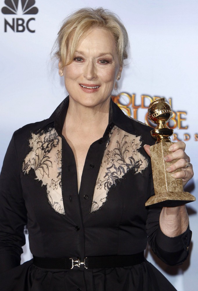 Meryl Streep;<br>The 69th Annual Golden Globe Awards - Press Room