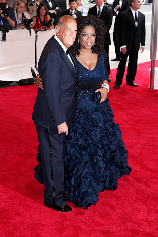 Oscar de la Renta;Oprah Winfrey;<br>The Costume Institute Gala Benefit