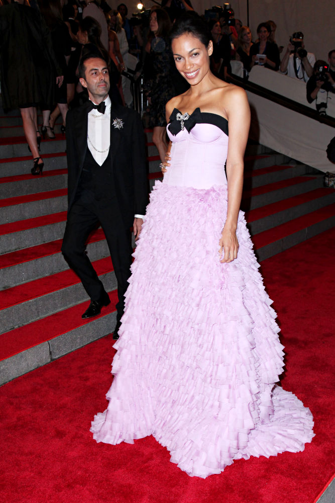Rosario Dawson;<br>The Costume Institute Gala Benefit