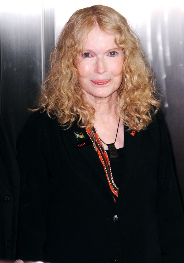 Mia Farrow;<br>2012 Time 100 Gala