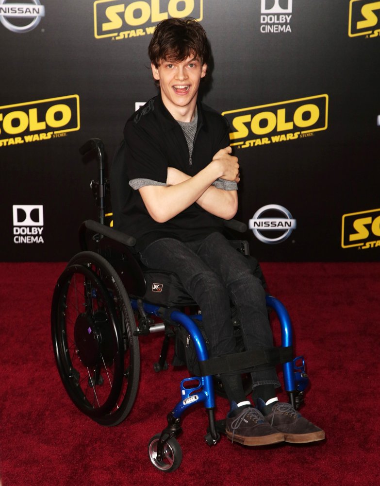 Micah Fowler;<br>Premiere of Disney Pictures and Lucasfilm's Solo: A Star Wars Story - Arrivals