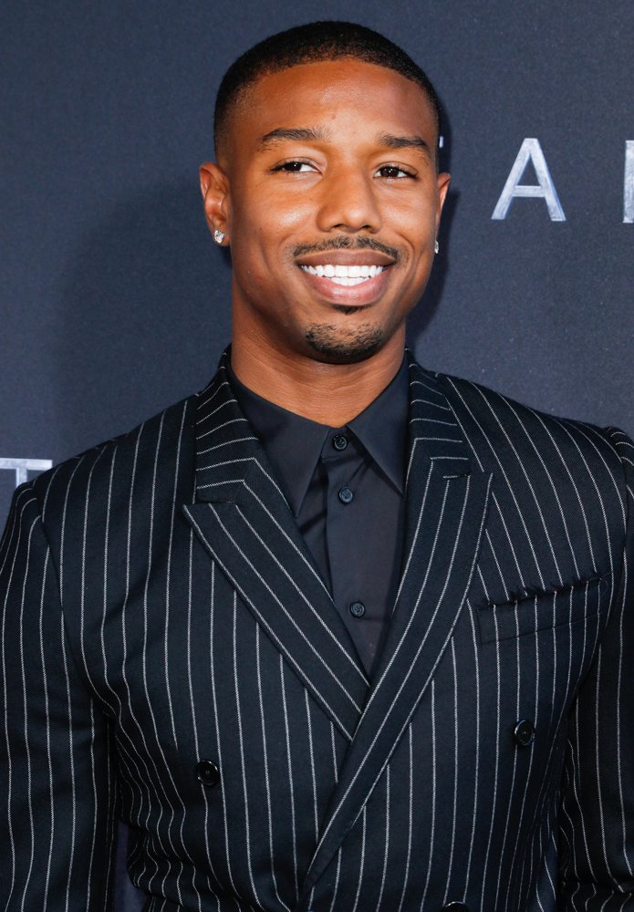 Michael B. Jordan;<br>New York Premiere of The Fantastic Four - Red Carpet Arrivals