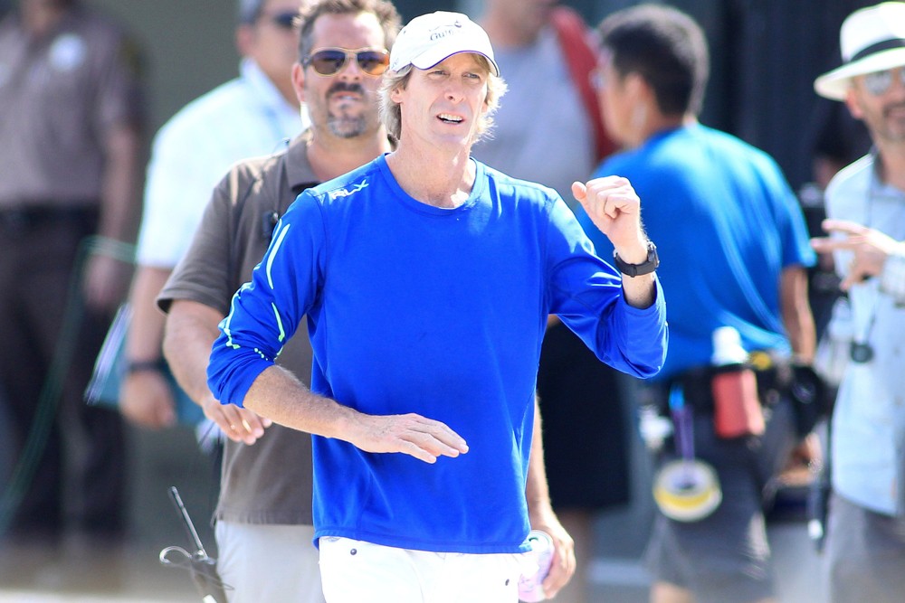 Michael Bay;<br>Films A Chase Scene for The Movie Pain and Gain
