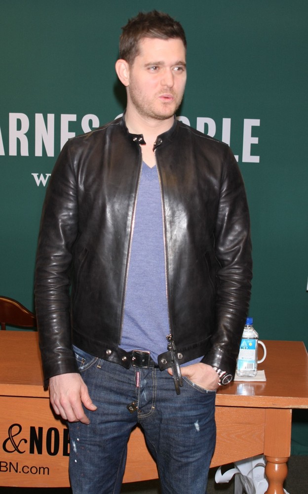 Michael Buble;<br>Michael Buble Signs Copies of His Album To Be Loved