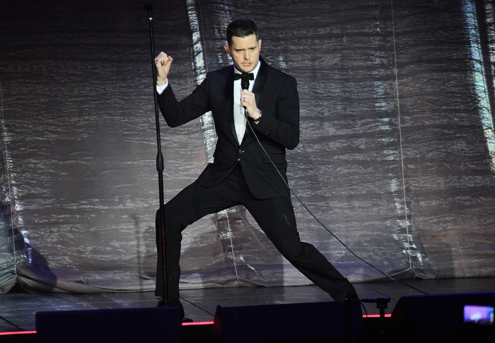 Michael Buble Picture 46 - Michael Buble Performs Live As Part Of His ...