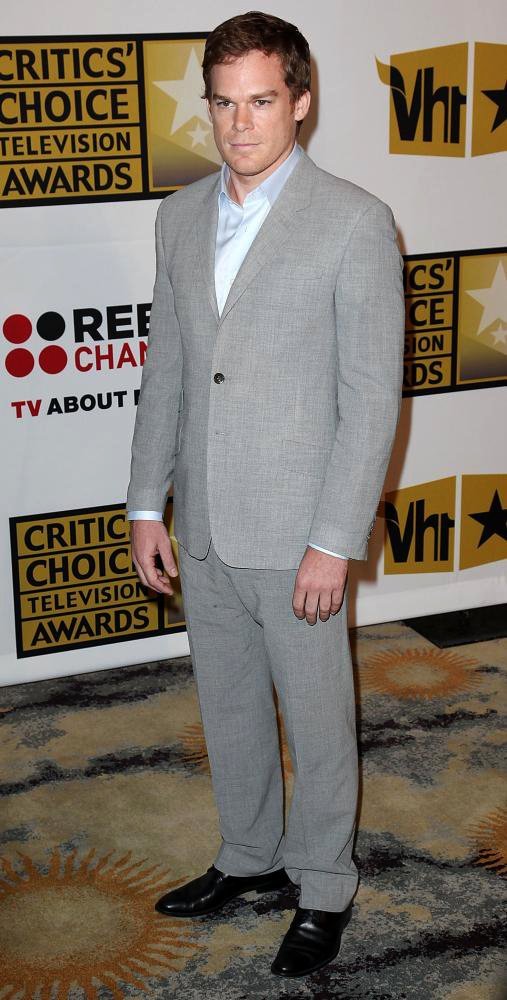 Michael C. Hall;<br>The 2011 Critics Choice Television Awards Luncheon - Red Carpet
