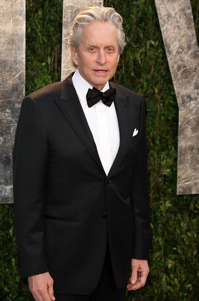 Michael Douglas;<br>2012 Vanity Fair Oscar Party - Arrivals