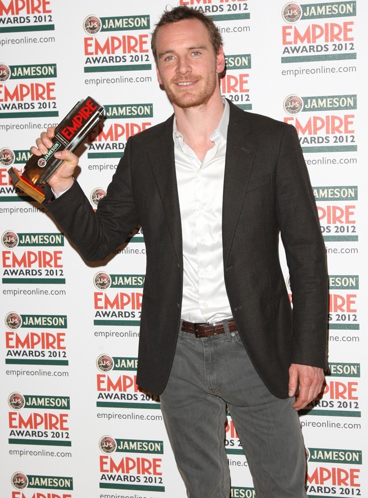 Michael Fassbender;<br>The Empire Film Awards 2012 - Press Room