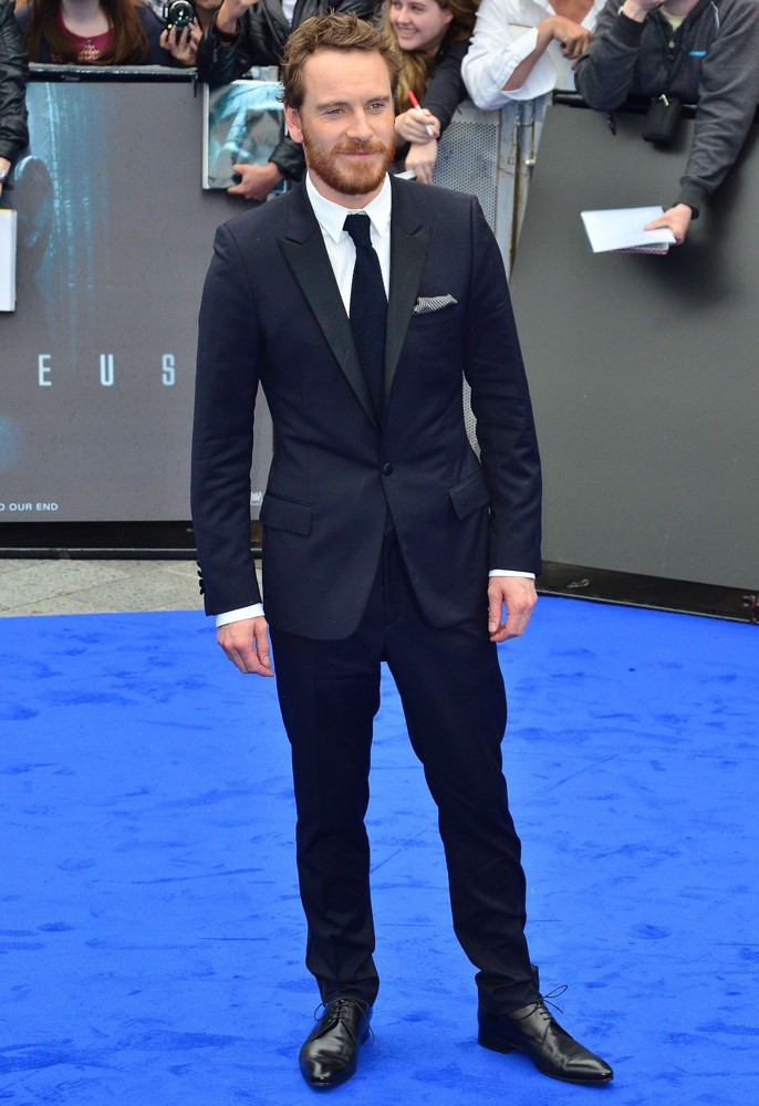 Michael Fassbender;<br>Prometheus UK Film Premiere - Arrivals