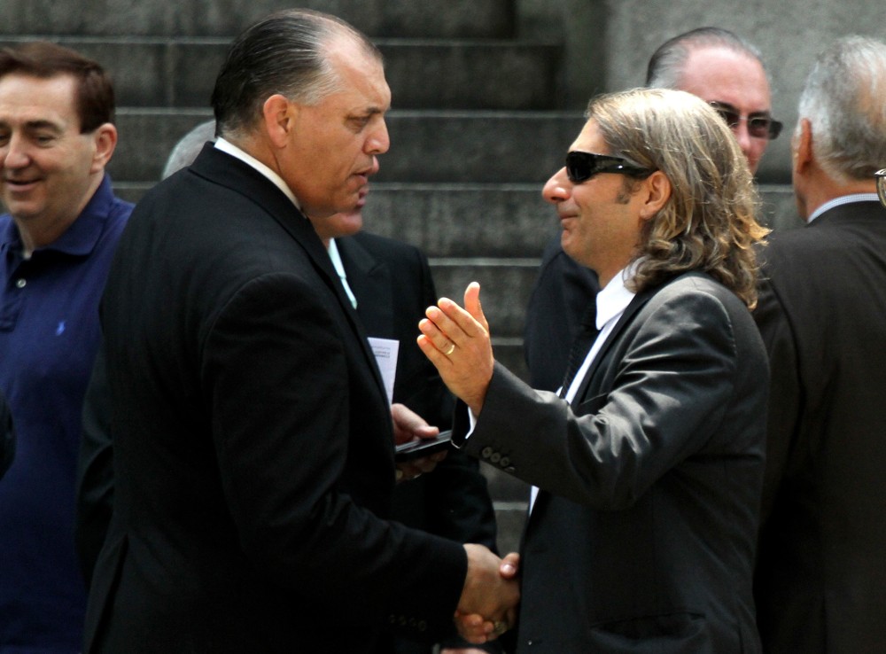 Michael Imperioli;<br>The Funeral Service for Actor James Gandolfini