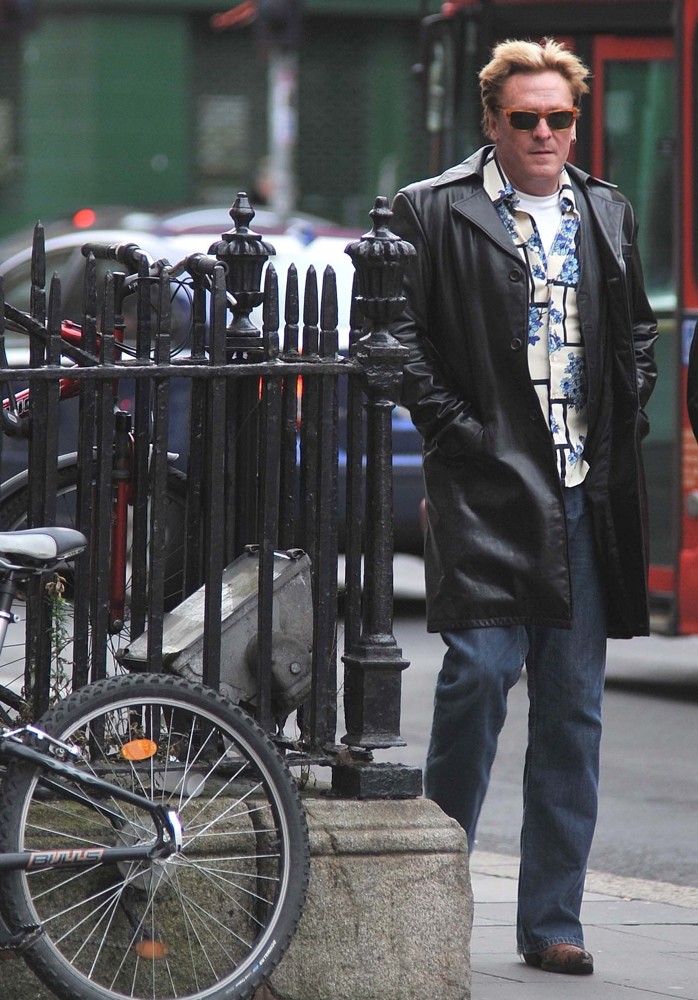 Michael Madsen;<br>Michael Madsen Out and About in Dublin