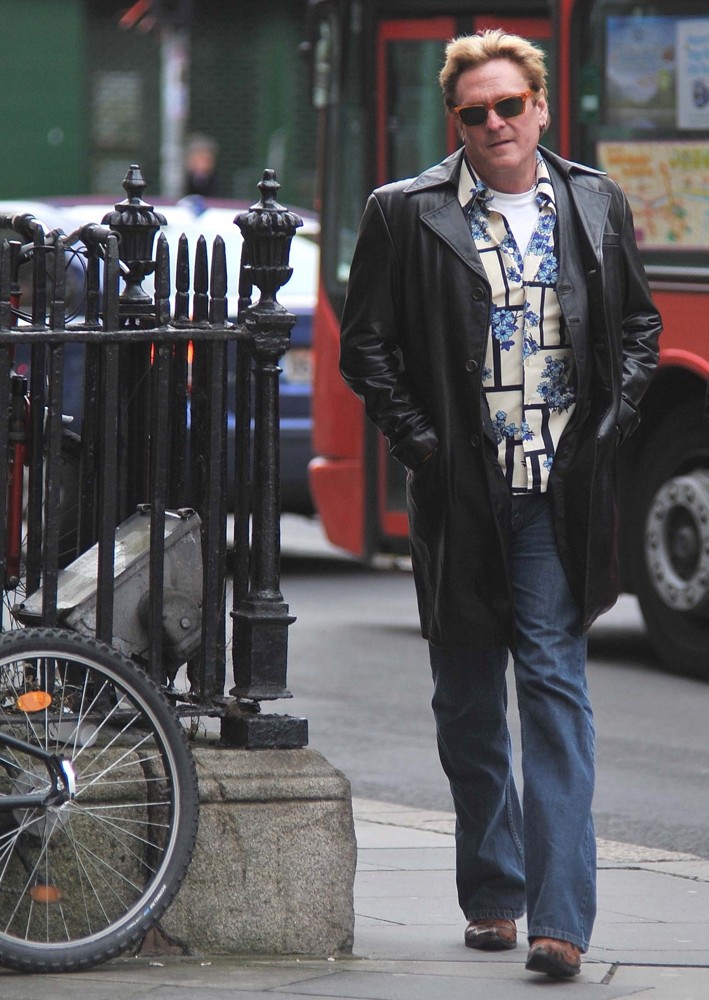 Michael Madsen;<br>Michael Madsen Out and About in Dublin