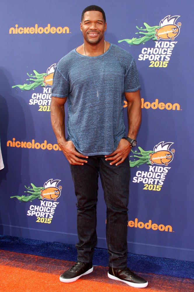 Michael Strahan;<br>Nickelodeon Kids' Choice Sports 2015 Awards - Arrivals