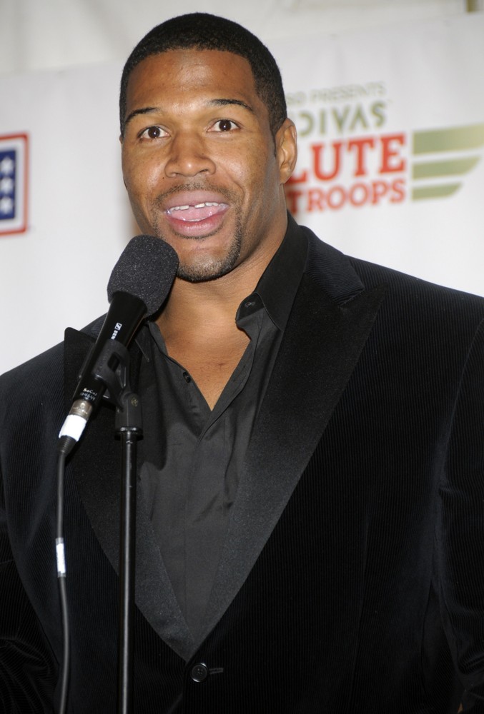 Michael Strahan;<br>VH1 Divas Salute The Troops Presented by The USO - Press Room