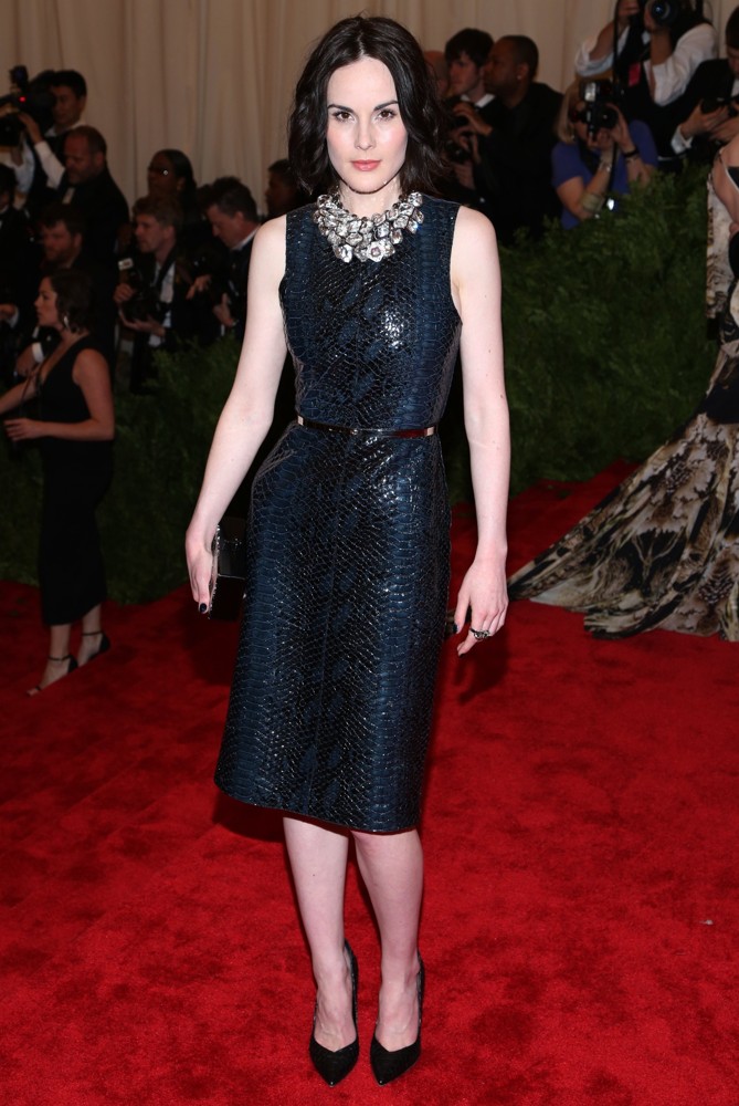 Michelle Dockery;<br>PUNK: Chaos to Couture Costume Institute Gala