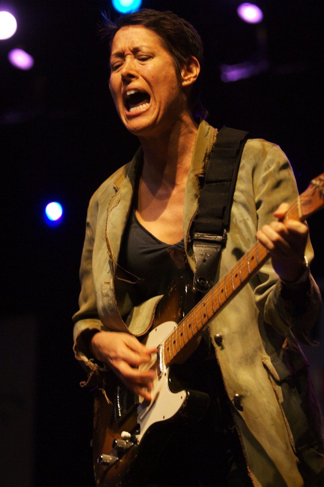 Michelle Shocked;<br>Michelle Shocked Performing at The 25th Annual Austin Music Awards