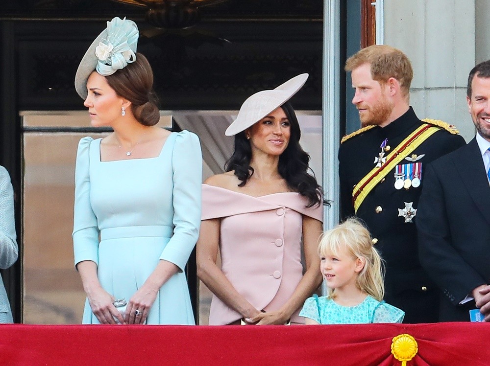 Kate Middleton;Meghan Markle;Prince Harry;<br>Trooping The Colour 2018: The Queen's Birthday Parade