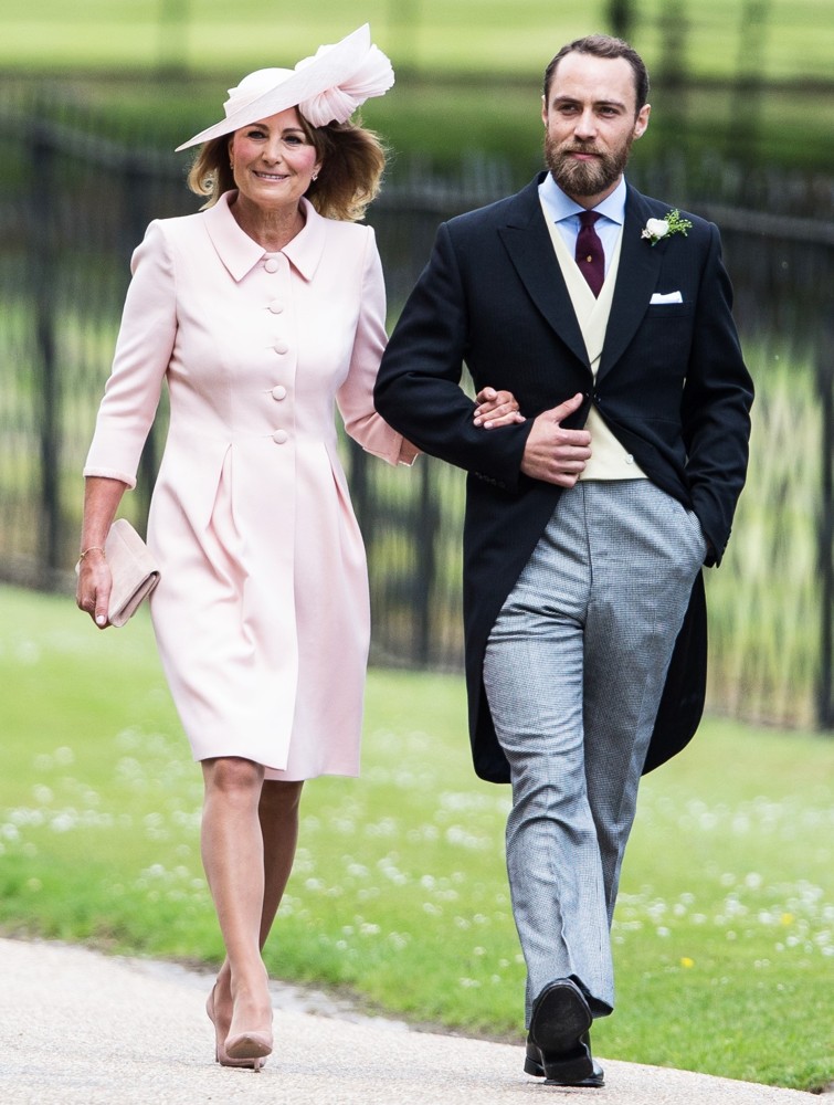 carole middleton own wedding photo