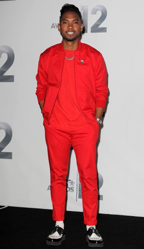 Miguel;<br>The BET Awards 2012 - Press Room