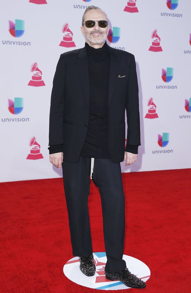 Miguel Bose;<br>2015 Latin Grammy Awards - Arrivals