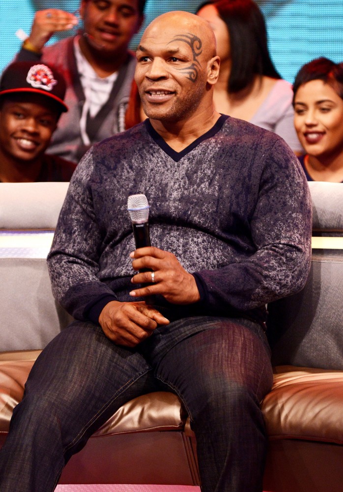Mike Tyson;<br>Mike Tyson Appearing on The BET's 106 and Park Taping