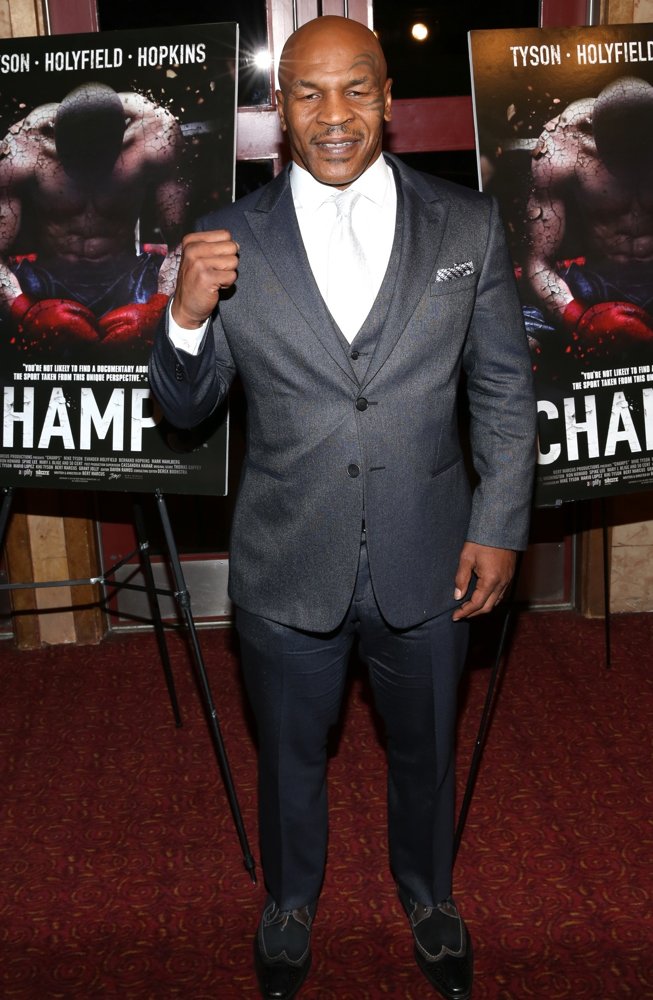 Mike Tyson<br>New York Screening of Champs - Arrivals