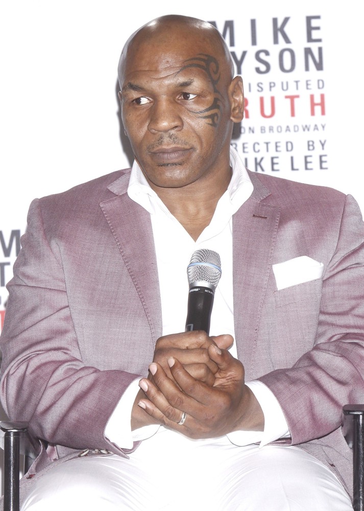 Mike Tyson;<br>Mike Tyson Undisputed Truth, Live on Broadway Press Conference